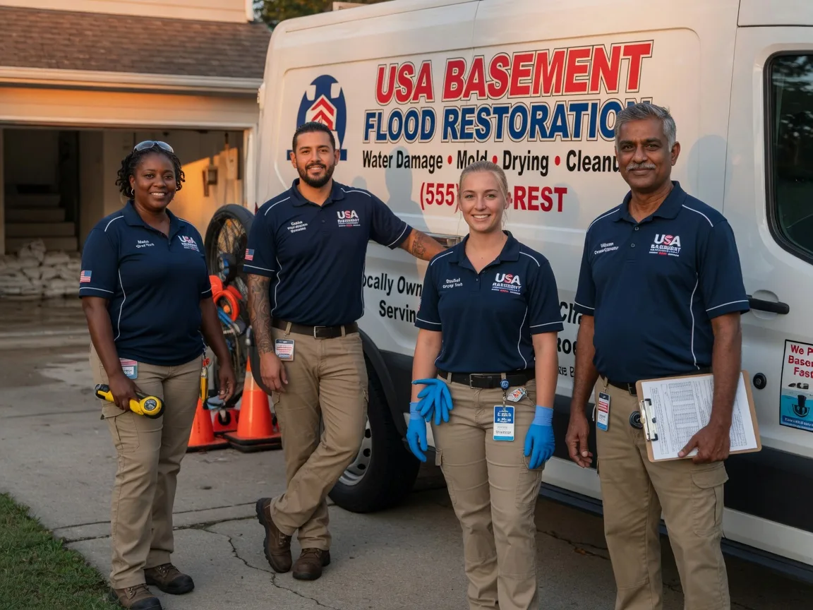 Basement Flood Cleanup company in Custer, WI
